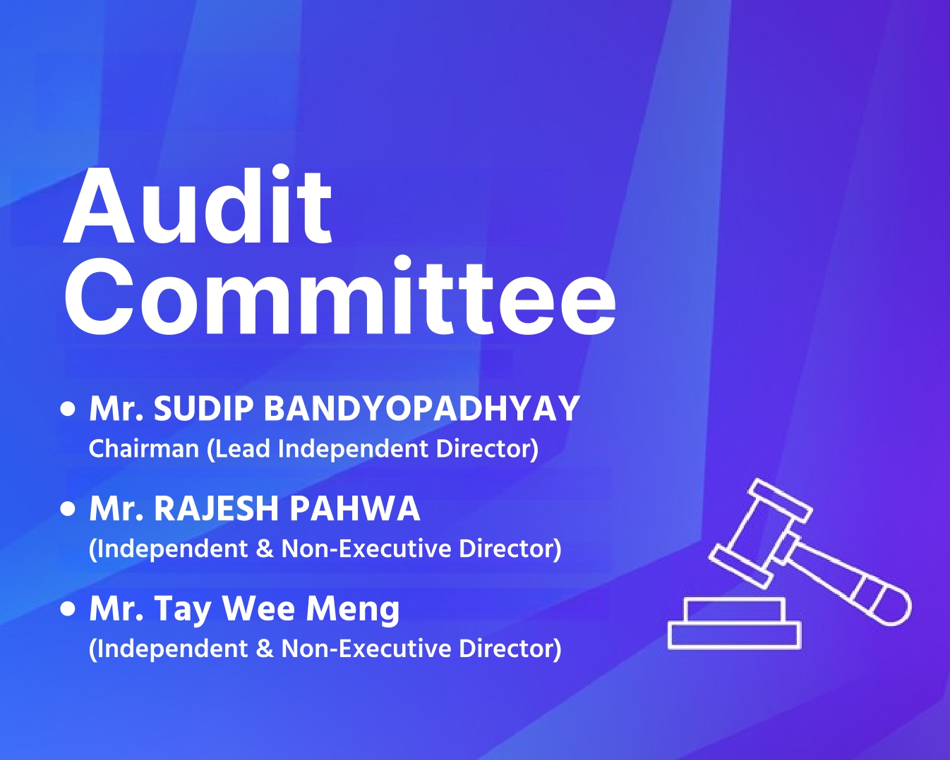 Audit Committee 